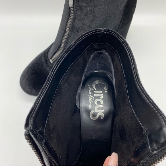 Sam Edelman-Circus Black Zipper Bootie 7.5 - Picture 6 of 8
